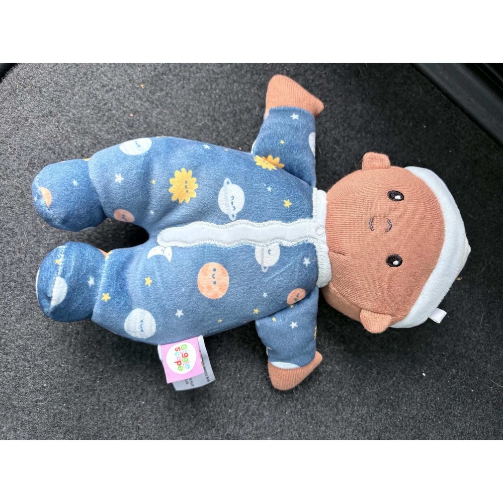 Gigglescape My First Baby Doll Soft Plush Blue Celestial Space Sleeper Target